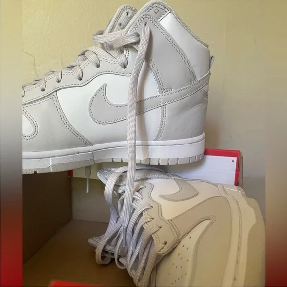High Retro Nike Vast Grey Dunks Nike Dunk High Retro White